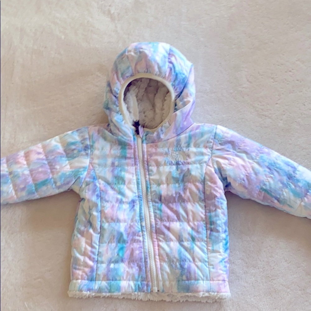 Pastel Reversible North Face Coat